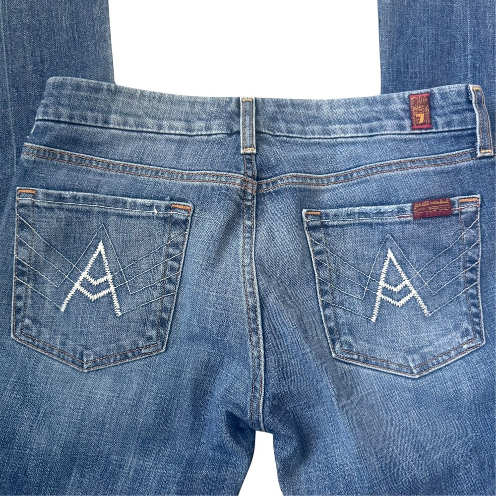 Y2K 7 For All Mankind "A" Pocket Bootcut Women's Jeans Size 29 EUC!
